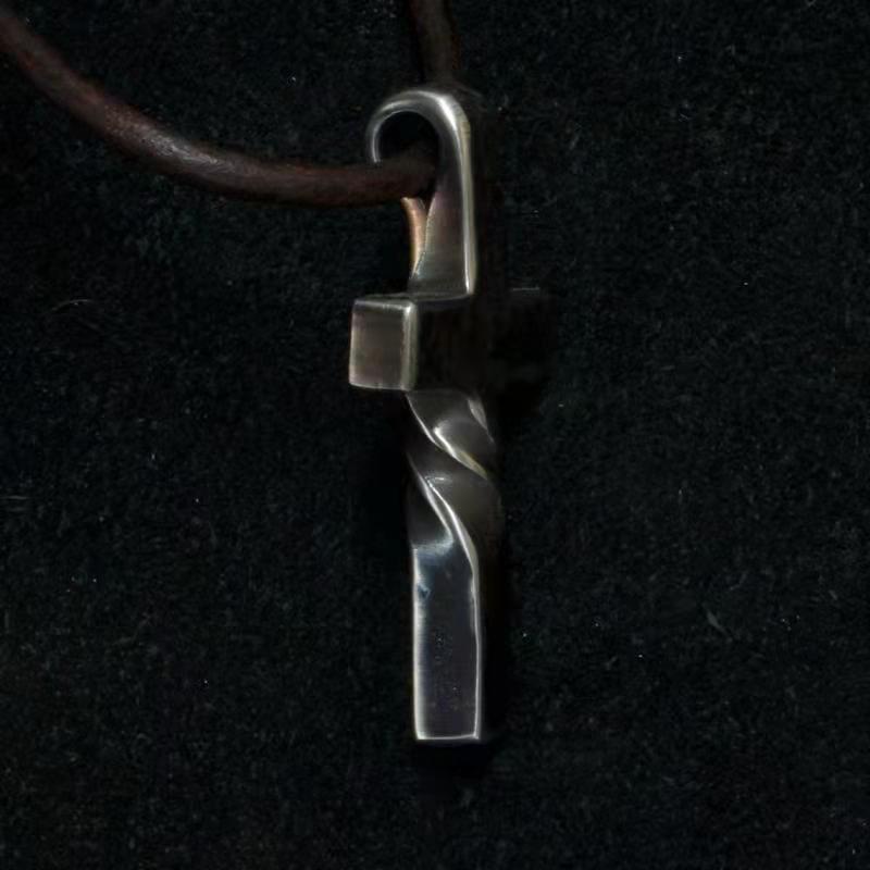 Twist Cross Necklace