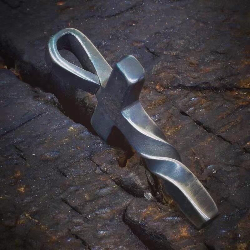 Twist Cross Necklace