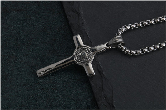 Titanium Steel Men's And Women's Necklace Long Sweater Chain