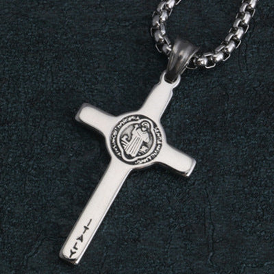 Titanium Steel Men's And Women's Necklace Long Sweater Chain